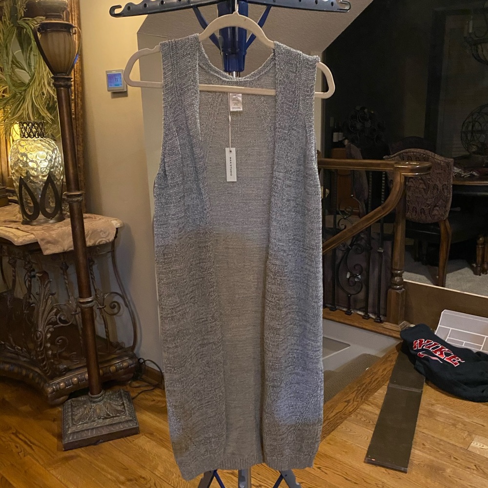Max Studio long vest